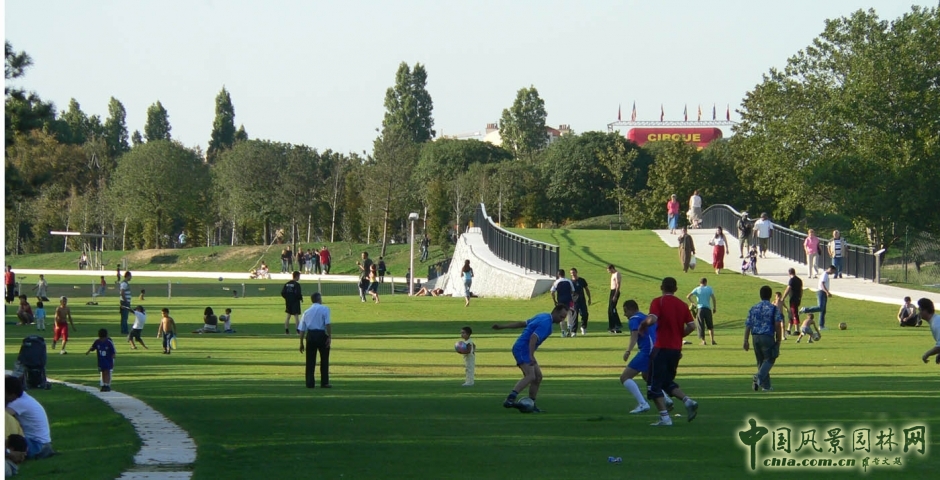 米歇爾·貝納作品:讓·穆蘭公園景觀