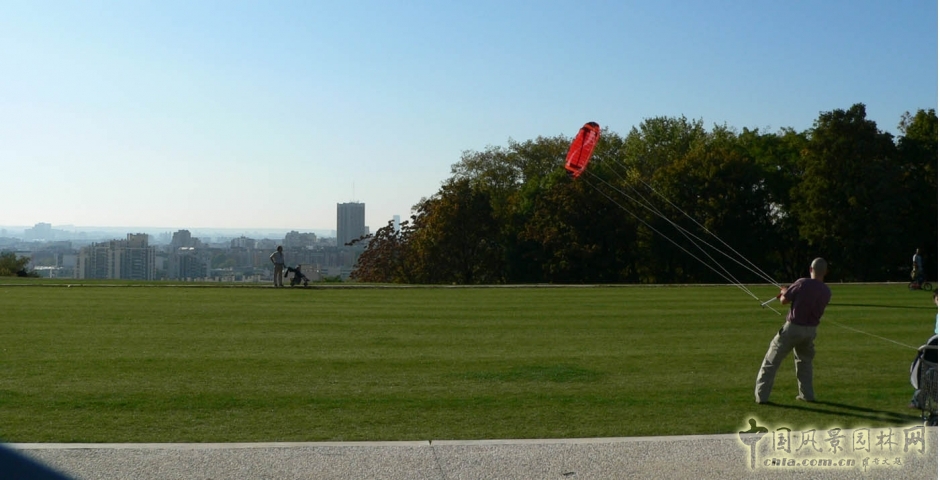 米歇爾·貝納作品:讓·穆蘭公園景觀