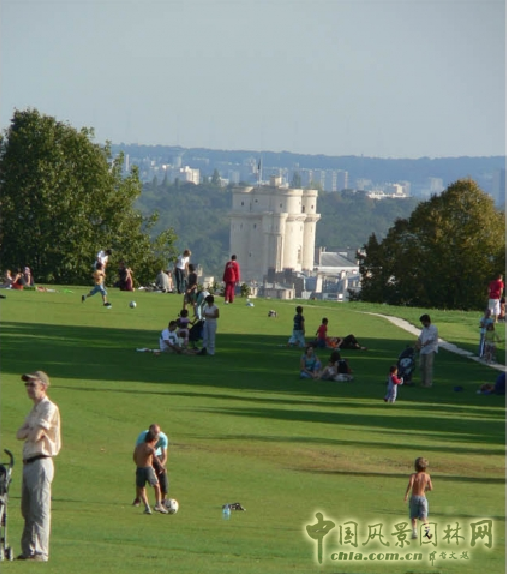 米歇爾·貝納作品：讓·穆蘭公園景觀