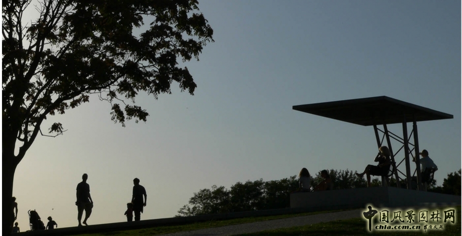 米歇爾·貝納作品：讓·穆蘭公園景觀