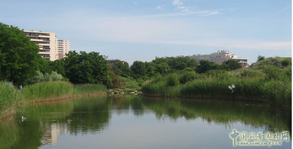 米歇爾·貝納作品:讓·穆蘭公園景觀