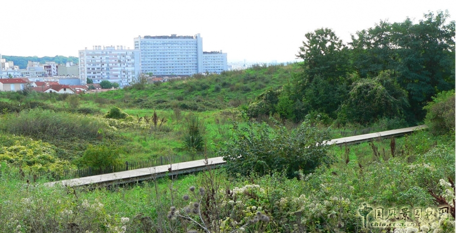 米歇爾·貝納作品：讓·穆蘭公園景觀