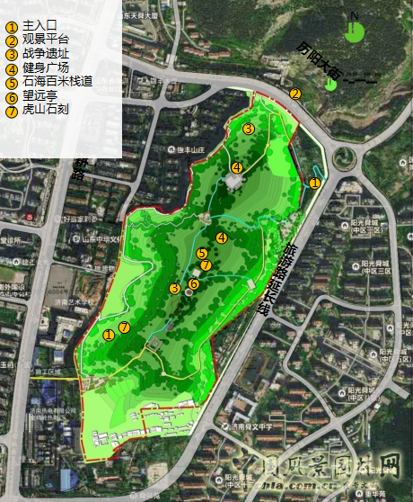 2016園冶杯專業(yè)獎(jiǎng)參賽項(xiàng)目:濟(jì)南臥虎山戰(zhàn)爭(zhēng)遺址公園