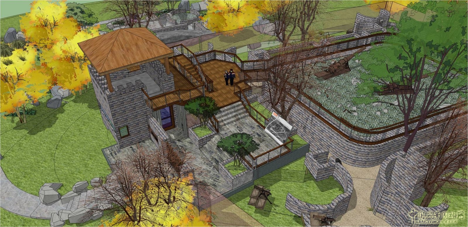 2016園冶杯專業獎參賽項目:濟南臥虎山戰爭遺址公園