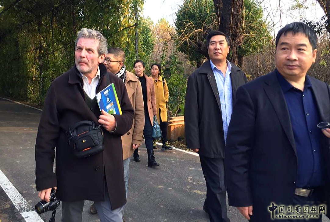 快訊：景觀大師米歇爾·貝納到訪鄭州園博園