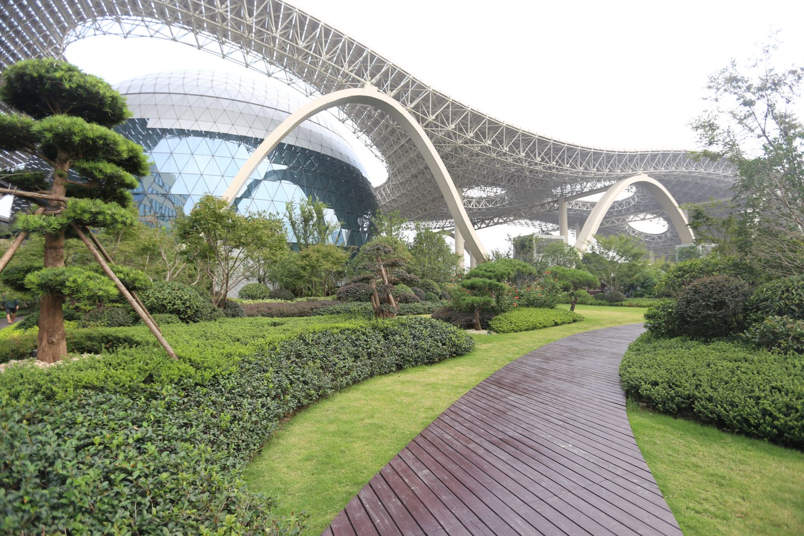 2016園冶杯專業獎參賽項目：杭州國際博覽中心屋面園林綠化工程