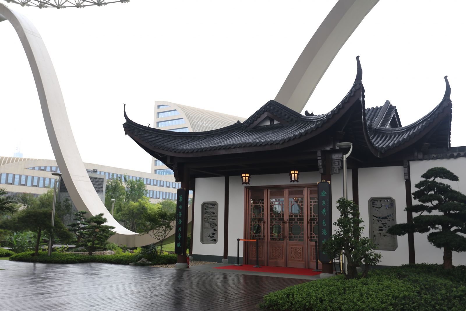 2016園冶杯專業獎參賽項目：杭州國際博覽中心屋面園林綠化工程