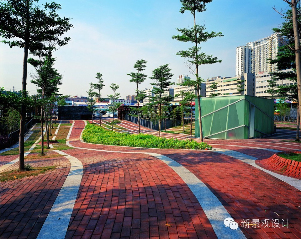 廣場案例：深圳松崗中心廣場