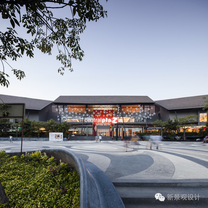 廣場(chǎng)案例：泰國(guó)清萊，山地購(gòu)物廣場(chǎng)