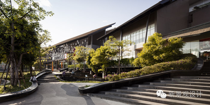 廣場案例:泰國清萊,山地購物廣場