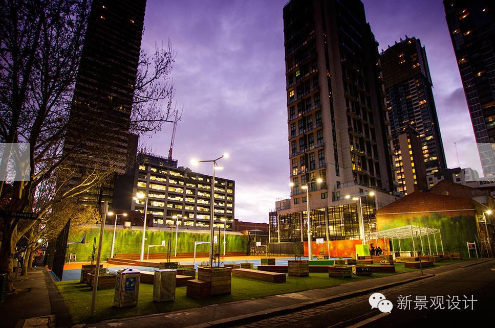廣場設計案例：墨爾本城市廣場景觀設計