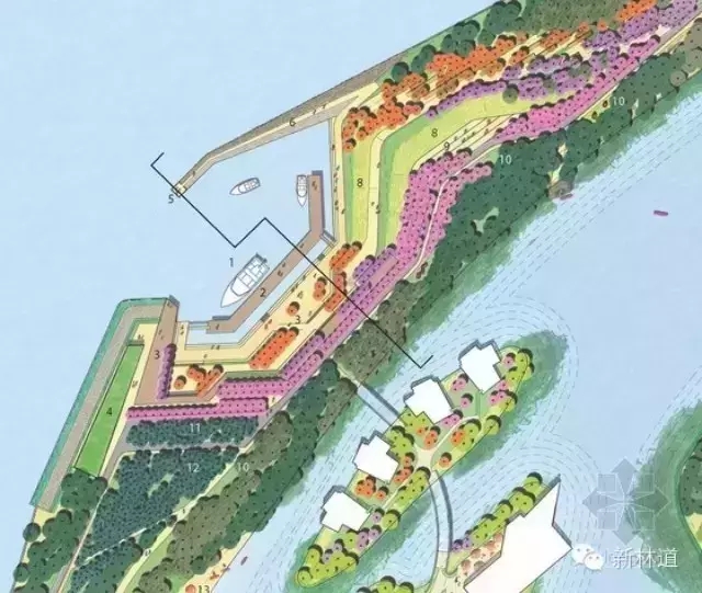 風景園林快速設計之濱水駁岸