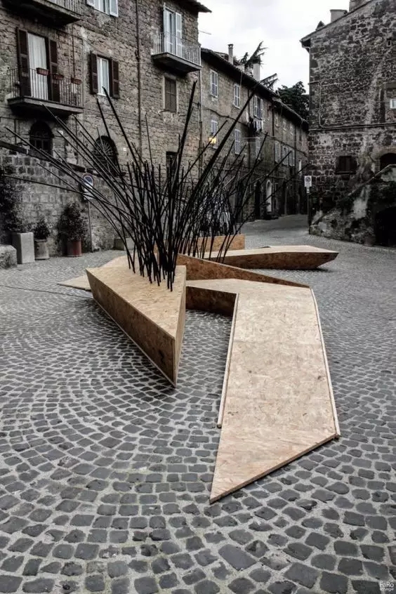 原來公共座椅可以這么設計！