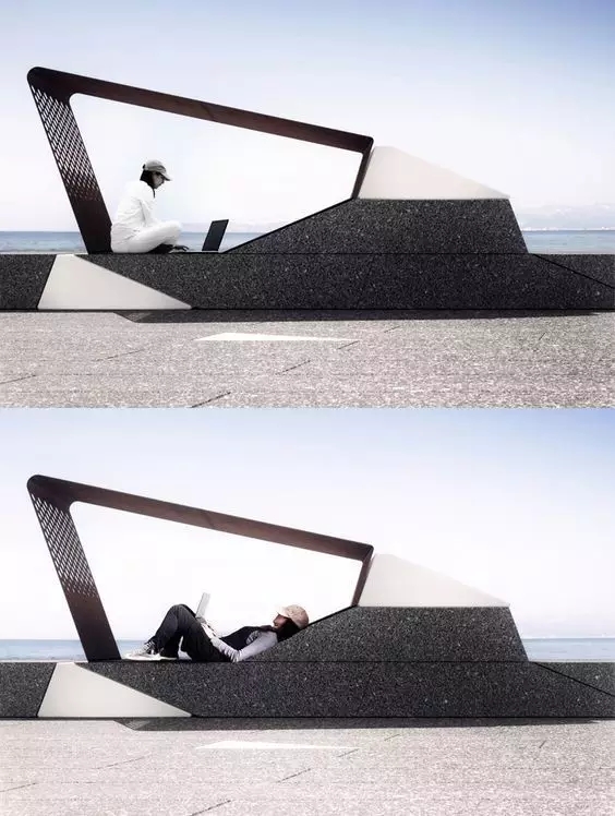 原來公共座椅可以這么設(shè)計!