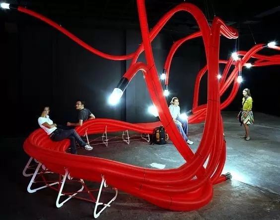 原來公共座椅可以這么設計!