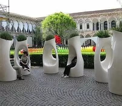 原來公共座椅可以這么設計!