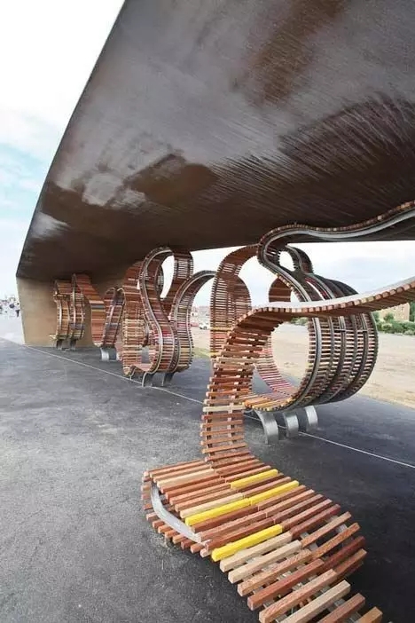 原來公共座椅可以這么設計!