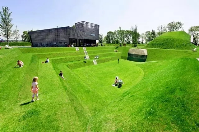 立體景觀案例：aan 't Spoel防御工事