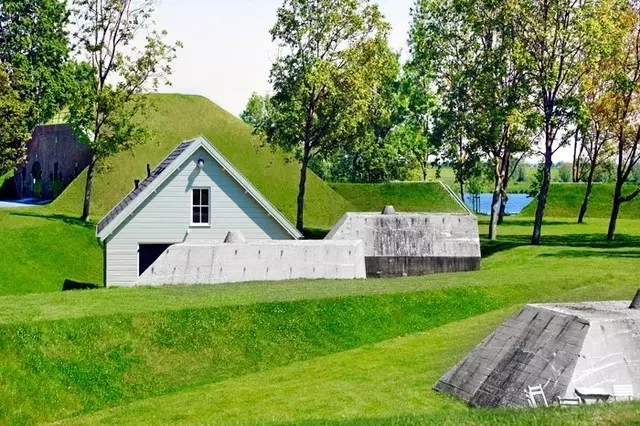 立體景觀案例：aan 't Spoel防御工事