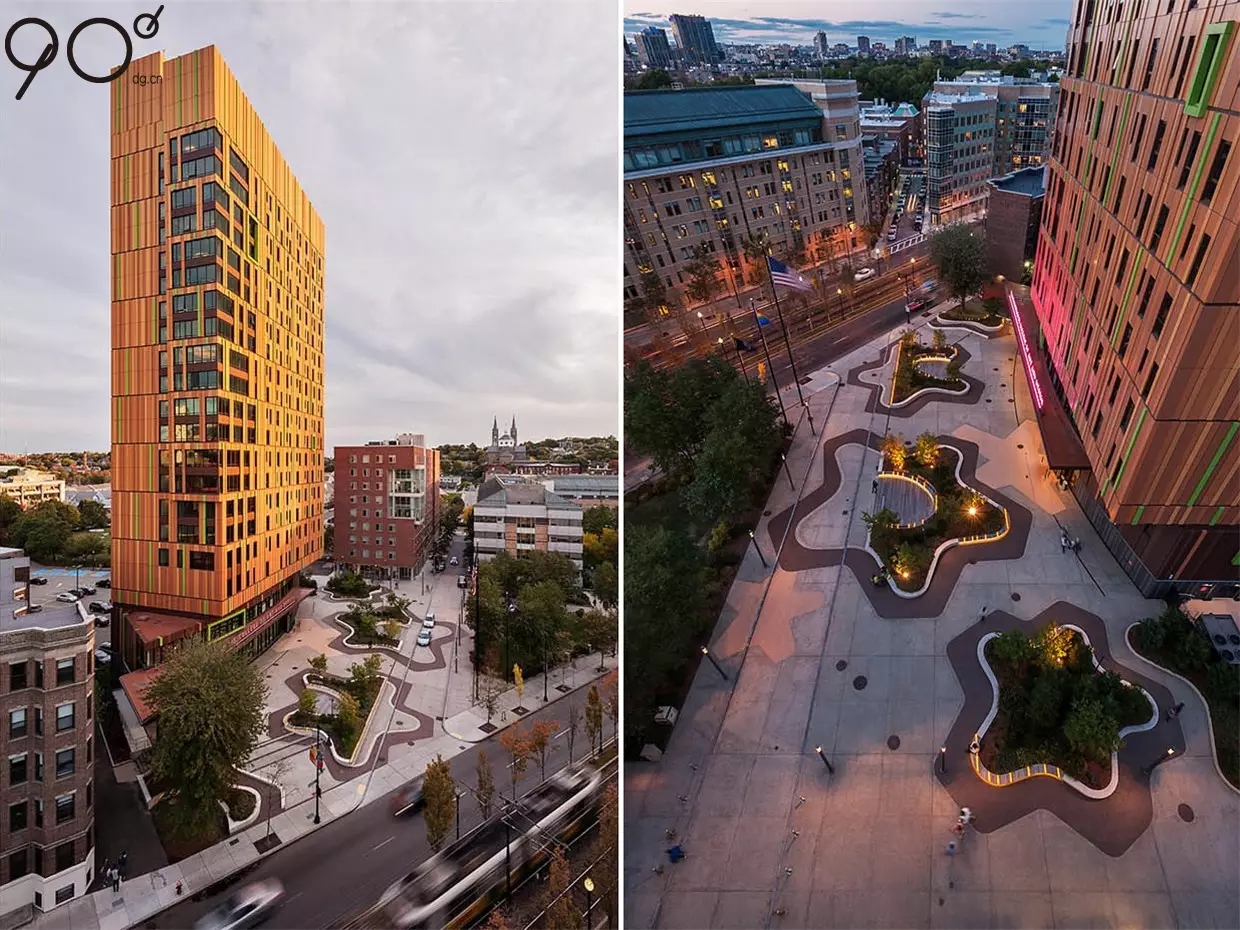 校園廣場(chǎng)案例:皇家墨爾本理工大學(xué)大草坪