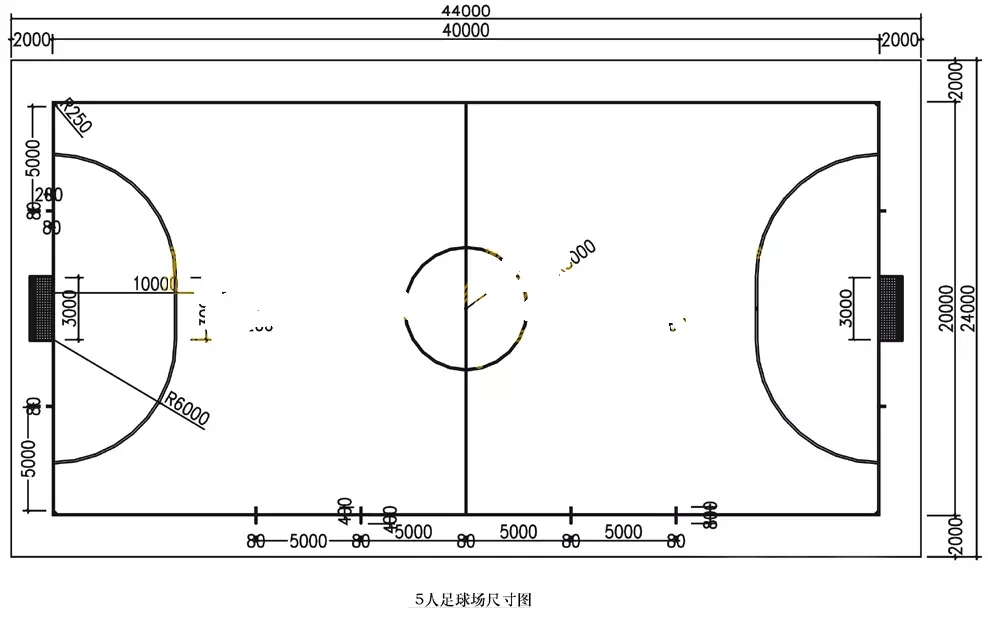 景觀設(shè)計(jì)規(guī)范 ? 常用室外運(yùn)動(dòng)場(chǎng)地標(biāo)準(zhǔn)尺寸