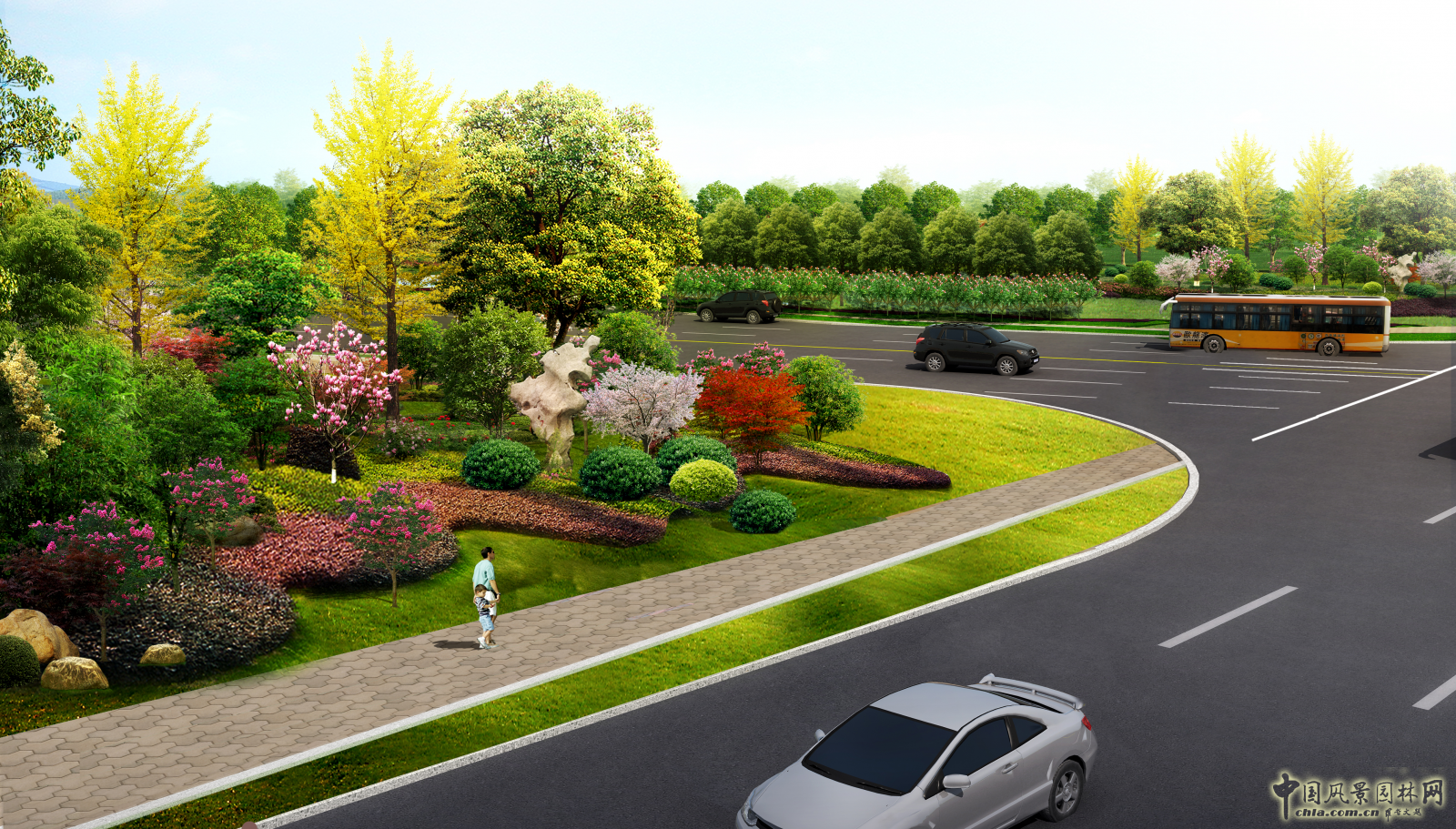 2016園冶杯專業(yè)獎(jiǎng)參賽項(xiàng)目: 懷遠(yuǎn)縣S307道路園林景觀工程設(shè)計(jì)