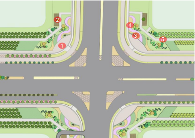 2016園冶杯專業(yè)獎(jiǎng)參賽項(xiàng)目: 懷遠(yuǎn)縣S307道路園林景觀工程設(shè)計(jì)