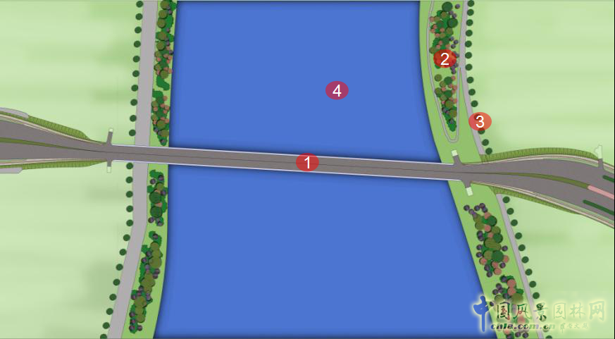 2016園冶杯專業(yè)獎(jiǎng)參賽項(xiàng)目: 懷遠(yuǎn)縣S307道路園林景觀工程設(shè)計(jì)