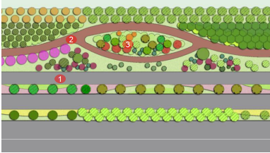 2016園冶杯專業(yè)獎參賽項目: 懷遠縣S307道路園林景觀工程設計