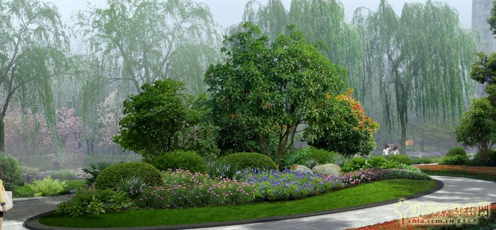 2016園冶杯專業(yè)獎參賽項目: 懷遠縣S307道路園林景觀工程設計