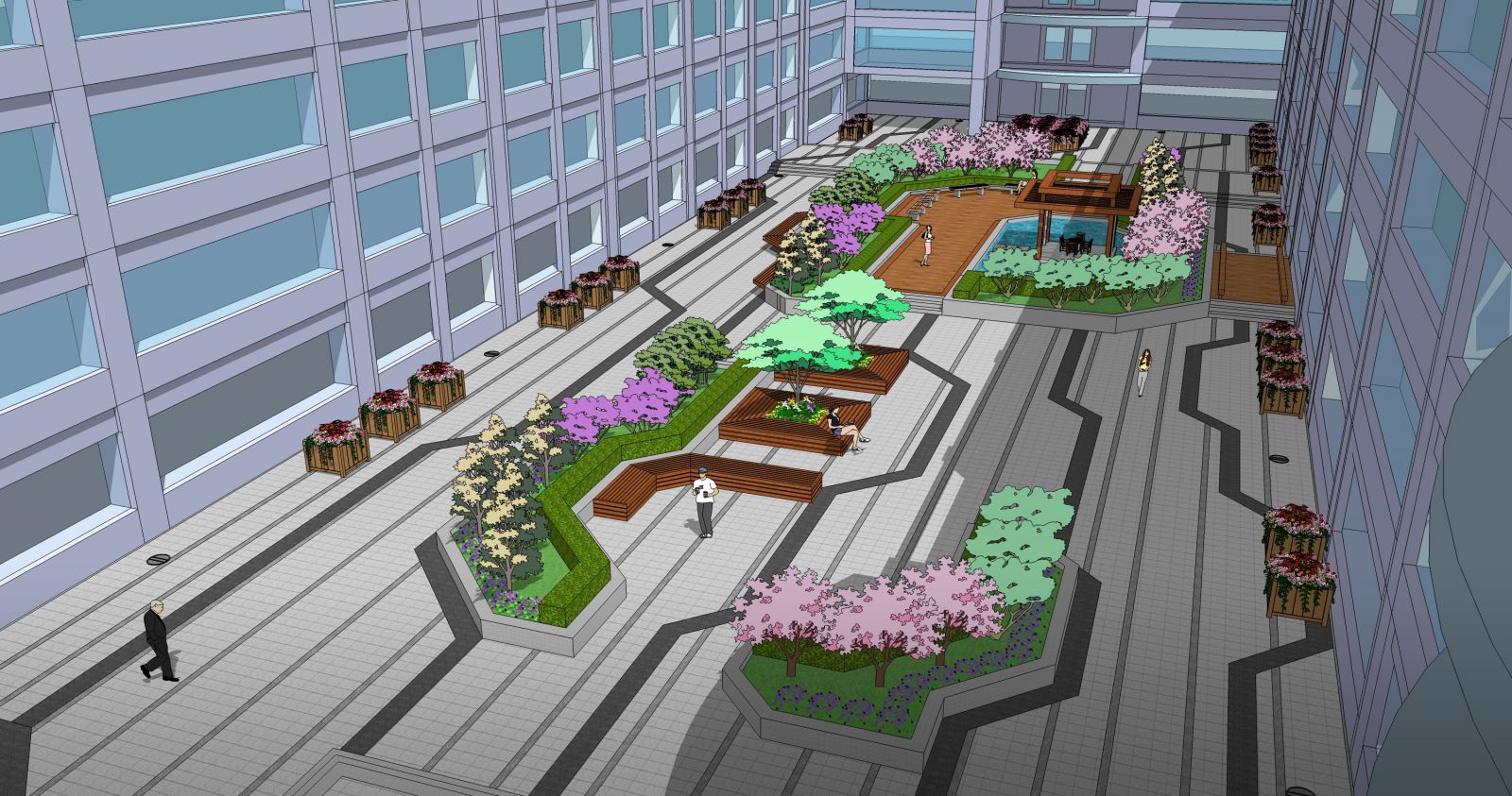 2016園冶杯專業獎參賽項目：中國航天科工集團第二研究院706所99號綜合科研樓屋頂綠化工程