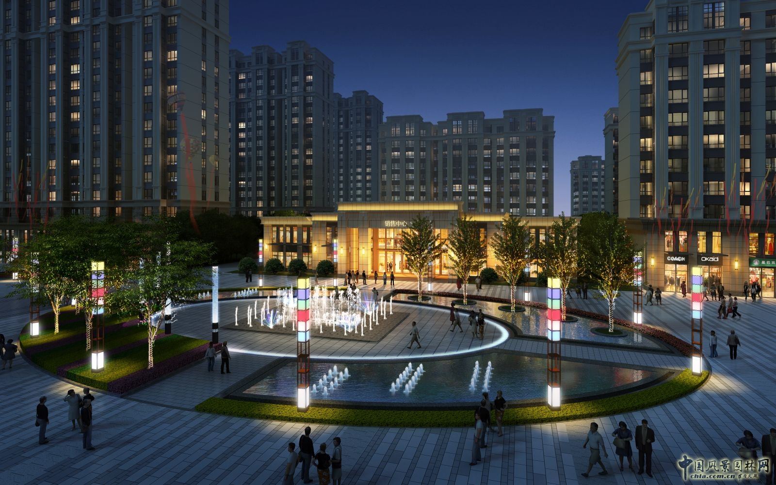 2016園冶杯專業獎參賽項目:：葫蘆島虹京國際居住區景觀設計