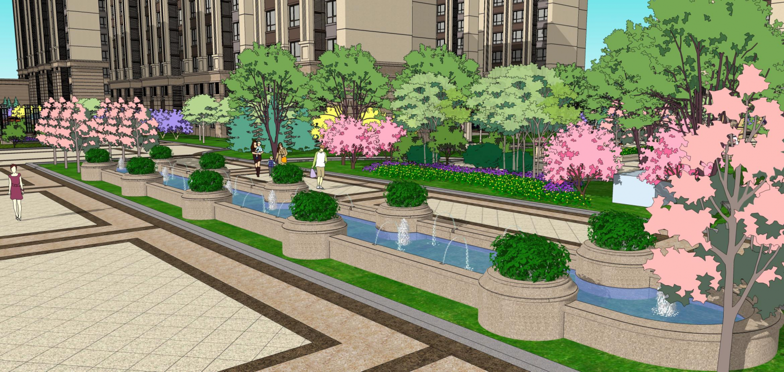 2016園冶杯專業獎參賽項目:：葫蘆島虹京國際居住區景觀設計