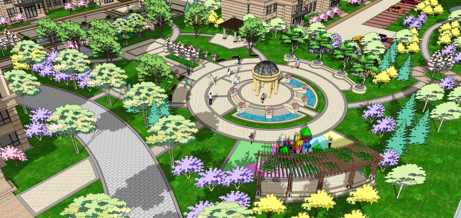 2016園冶杯專業(yè)獎(jiǎng)參賽項(xiàng)目:：葫蘆島虹京國(guó)際居住區(qū)景觀設(shè)計(jì)