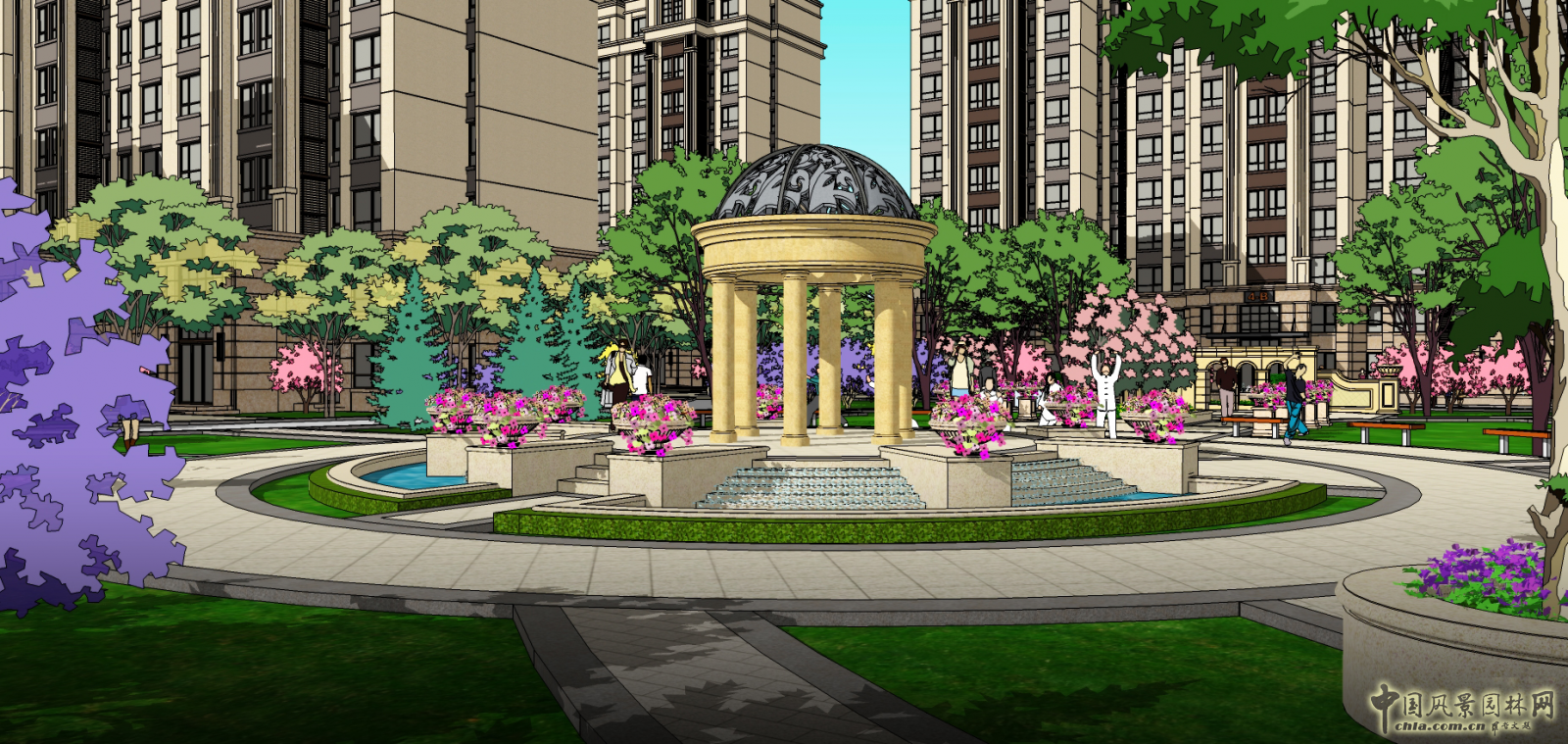 2016園冶杯專業(yè)獎(jiǎng)參賽項(xiàng)目:：葫蘆島虹京國(guó)際居住區(qū)景觀設(shè)計(jì)