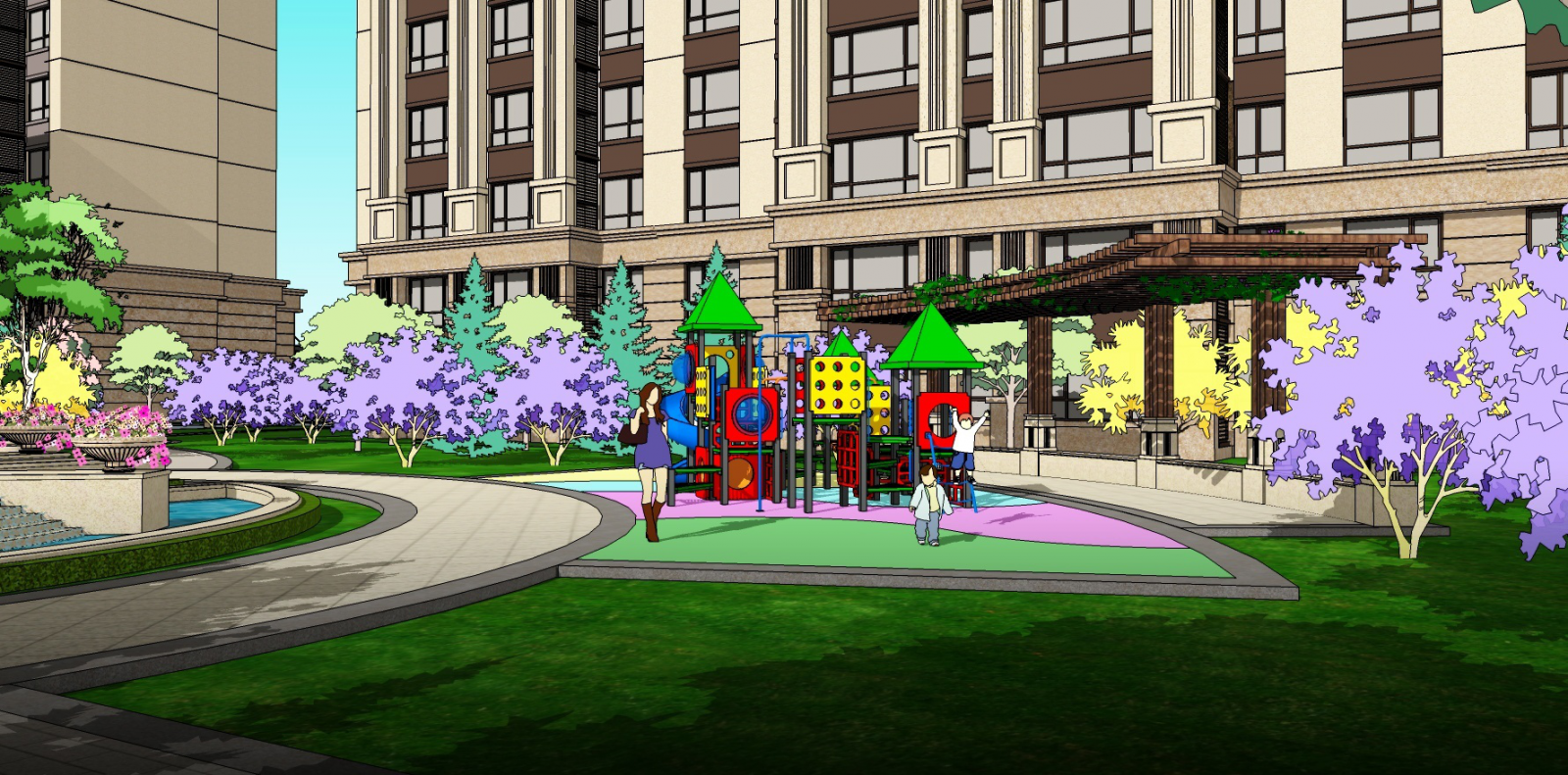 2016園冶杯專業(yè)獎(jiǎng)參賽項(xiàng)目:：葫蘆島虹京國(guó)際居住區(qū)景觀設(shè)計(jì)