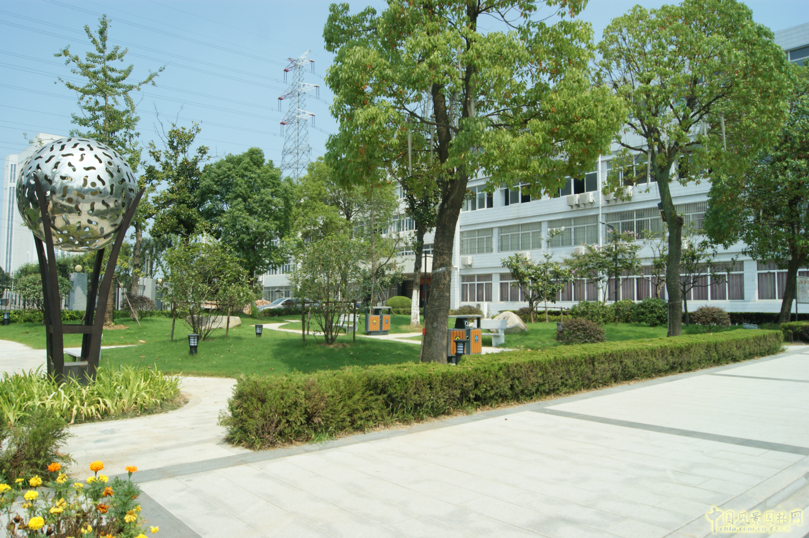 2016園冶杯參賽項目:安徽警官職業學院校園綠化工程