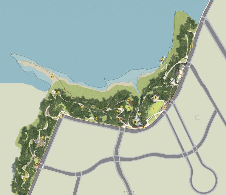 2016園冶杯專業(yè)獎(jiǎng)參賽項(xiàng)目:金海灣公園