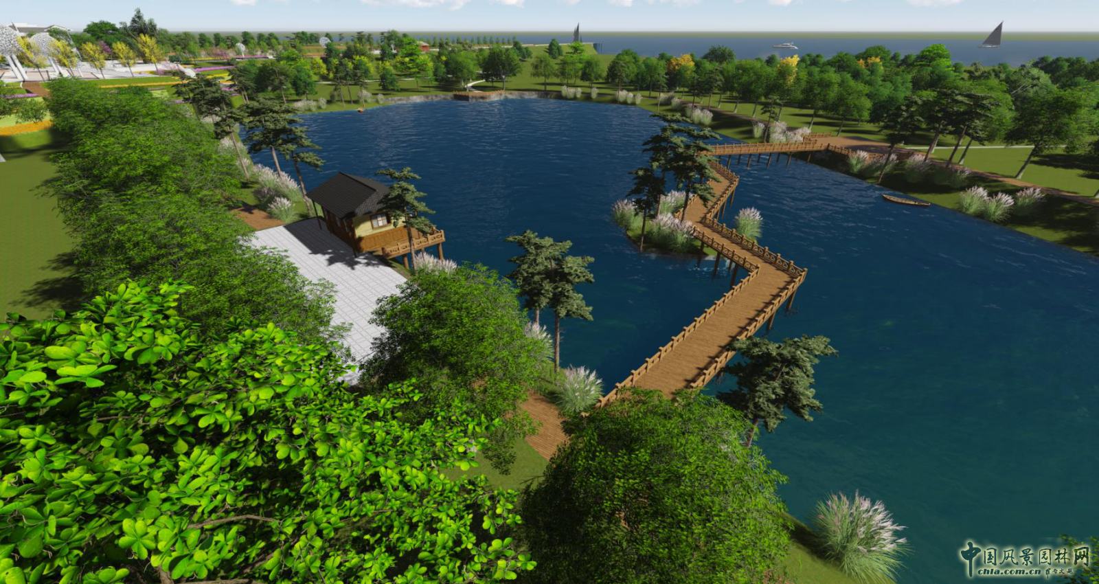 2016園冶杯:閩江北岸休閑生態公園景觀