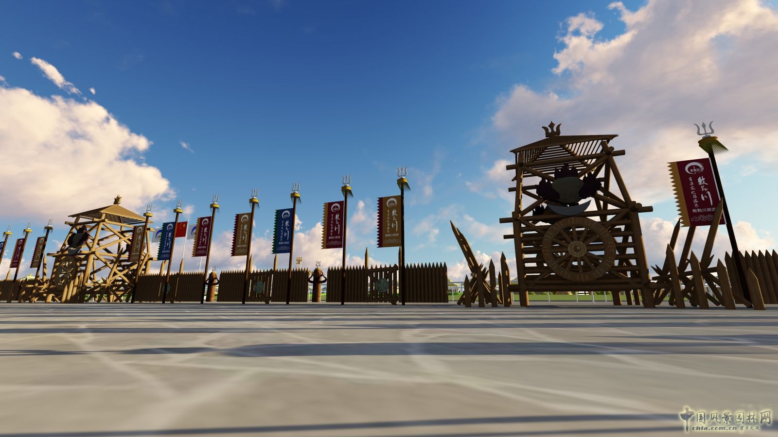 2016園冶杯專業獎參賽項目:敕勒川草原文化演藝廣場設計方案