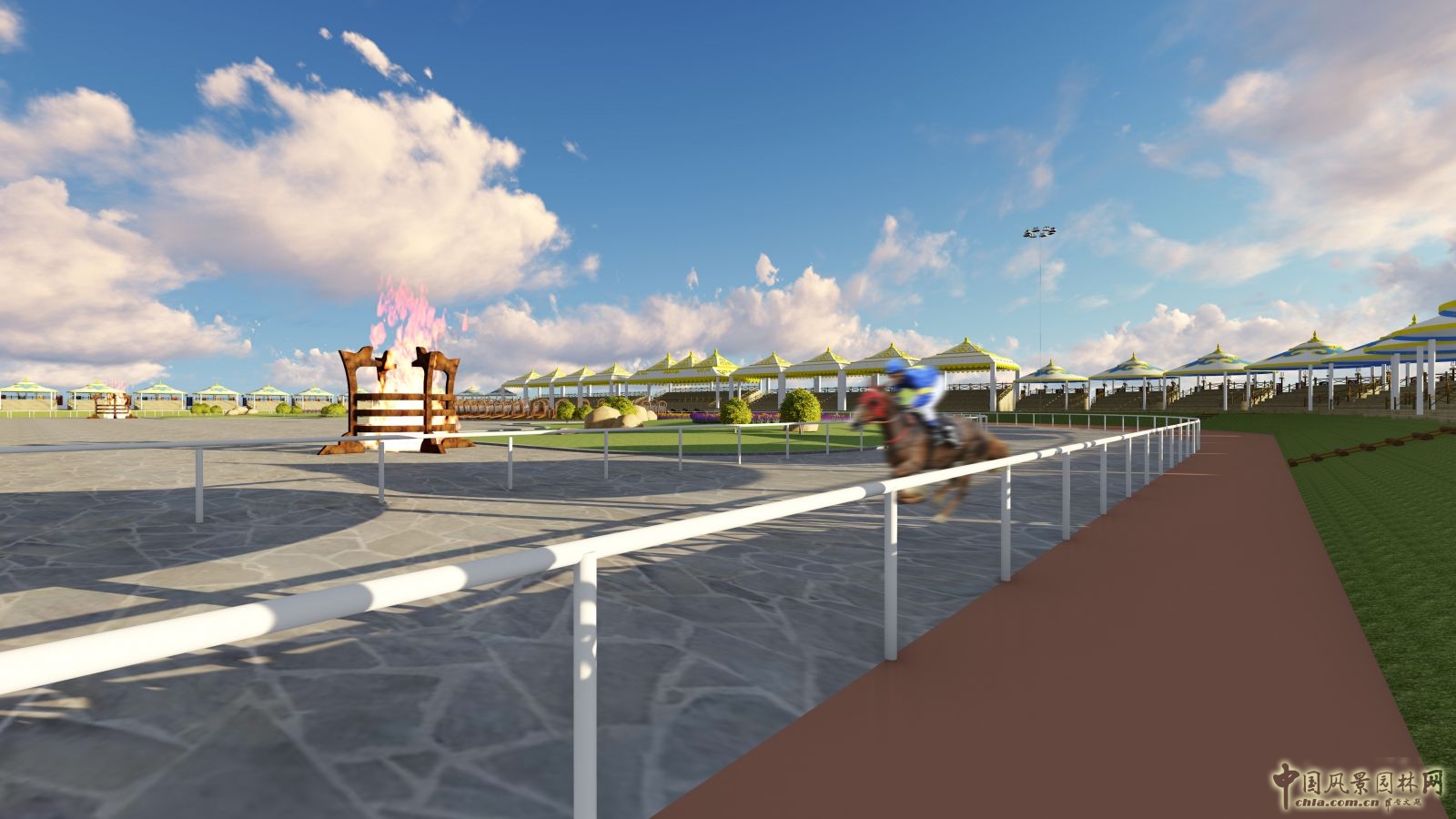 2016園冶杯專業獎參賽項目:敕勒川草原文化演藝廣場設計方案