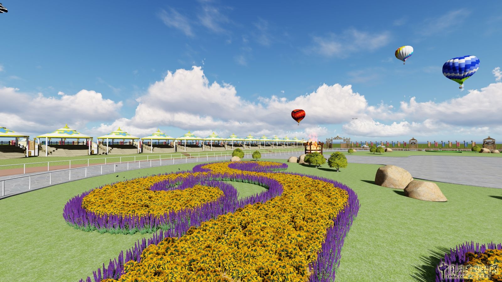 2016園冶杯專業獎參賽項目:敕勒川草原文化演藝廣場設計方案