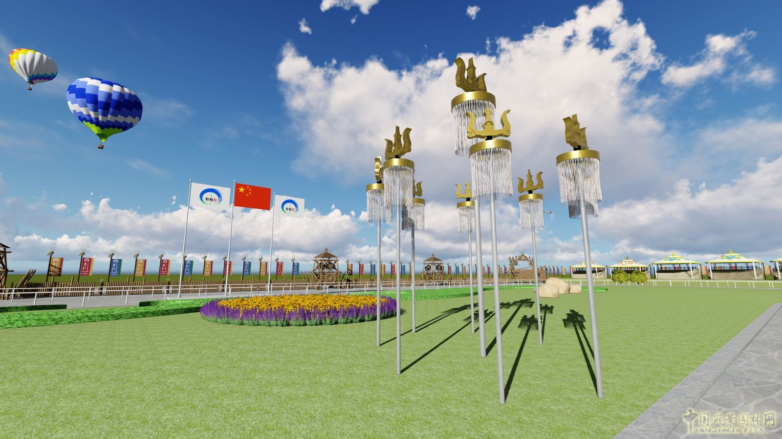 2016園冶杯專業獎參賽項目:敕勒川草原文化演藝廣場設計方案