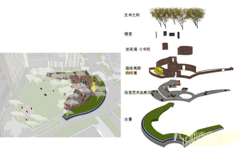 2016園冶杯專業獎參賽項目:常青藤C城報業產業園
