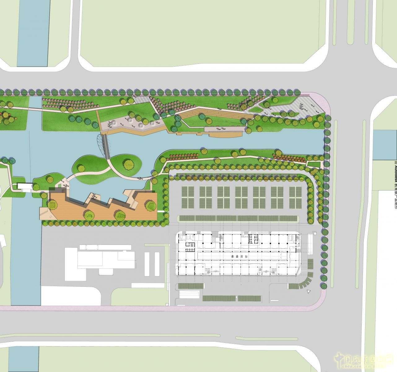 2016園冶杯:都市綠纖維---徐圖港綠化景觀改造工程