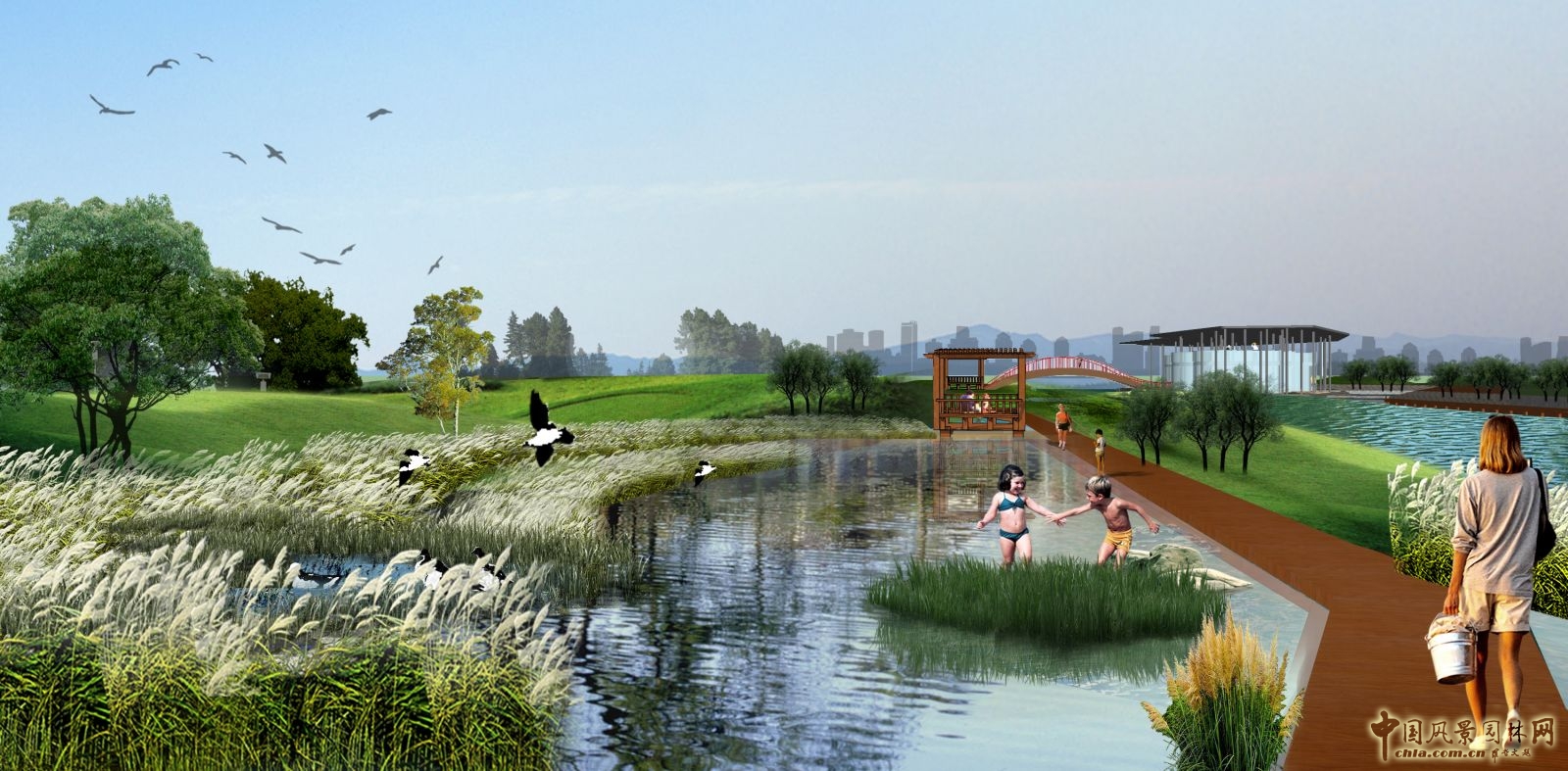 2016園冶杯:閩江北岸休閑生態公園景觀