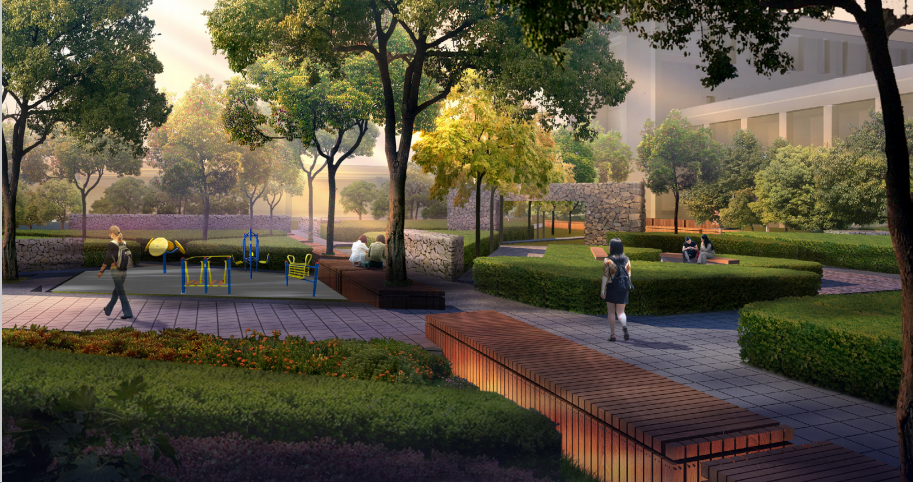 2016園冶杯:都市綠纖維---徐圖港綠化景觀改造工程