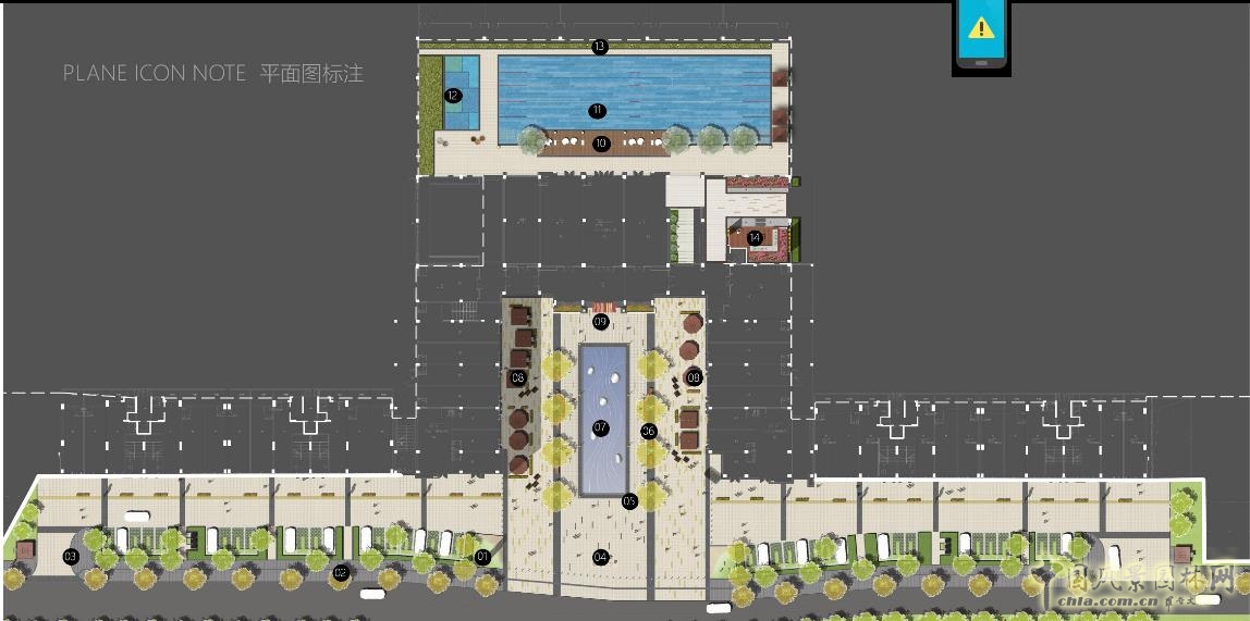 2016園冶杯:萬科南寧金域藍灣展示區(qū)景觀設計
