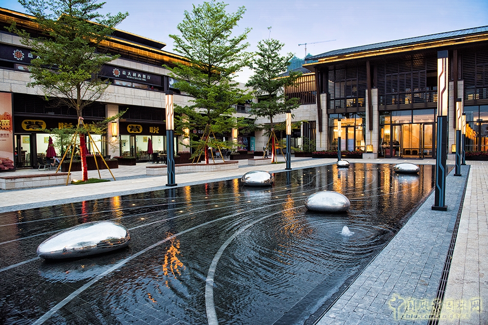 2016園冶杯:萬科南寧金域藍灣展示區(qū)景觀設計