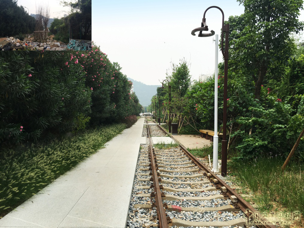 2016園冶杯: 廈門自貿區鐵路公園綠化工程
